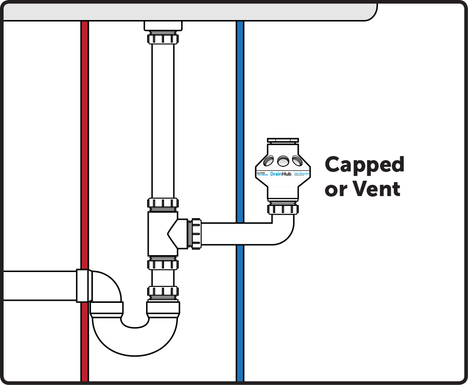 hub drain